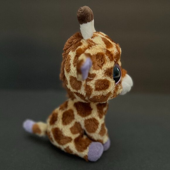 Ty Beanie Boos Safari the Giraffe purple with Tag 2012 - Picture 4 of 6